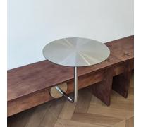 Pequeña mesa plegable redonda de acero inoxidable montada en la pared, mesa de stand, escritorio flotante, ahorra espacio, moderna mesa redonda de bar para cafetería, interior/exterior