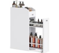 Pequeño Mueble De Baño, Estantería Delgada Para Baño, Organizador De Baño, Mueble Independiente Para Papel Higiénico Con Cajones Extraíbles