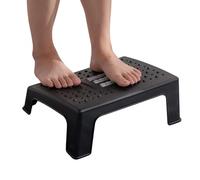Pequeño Reposapiés Antideslizante Ergonómico con Masaje | Reposapiés de Oficina Pequeño Taburete Para Hogar Dormitorio Salón Trabajo Estudio Silla Sofá Hombres Mujeres