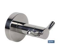 Percha modelo lagoa inox 304 brillo