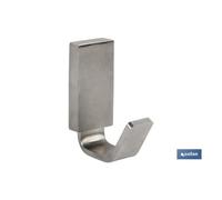 Percha modelo madeira inox 304 satin