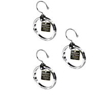 Percha Multifuncional Rolly Hanger - Paquete De 3 | Gancho Multiusos De Aluminio Resistente Que Ahorra Espacio | Percha para Cinturones, Sombreros, Corbatas, Bufandas, Bolsos, Ropa Y Accesorios