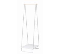 Percha para ropa de metal y madera - Modelo V140 cm