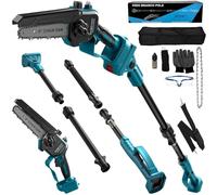 Percha podadora telescópica compatible con Makita 18V (sin batería)