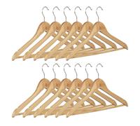 Percha ropa perchas de madera colgadores giratorios 2 entalladuras 120 g
