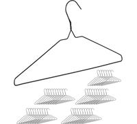 Perchas para ropa - Juego de 48 unidades - Delgadas - Ideales para blusas, camisas y pantalones - Perchas metálicas - Para armario - Color