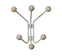Maze Perchero de pared Bill XS Greige