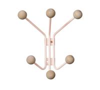 Maze Perchero de pared Bill XS Pale pink