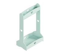 Perchero burro infantil haandsvanssad con estantes 126x73x43cm verde menta [en.casa]