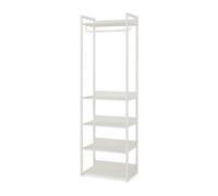 Perchero burro jässaatka con 5 estantes 200x61x40 cm - gris [en.casa]