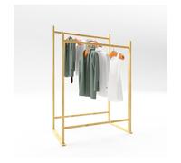 Perchero burro marieham 2 barras pino 122x80x50cm - natural [en.casa]