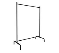 Perchero de burro para ropa en metal color negro 104x137x48 cm