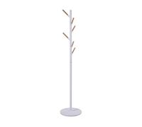 Perchero de pie nacka 172 cm forma de árbol - blanco [en.casa]
