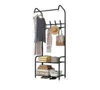 Perchero de pie y Zapatero Pared para Ropa Abrigos Estantería ropa estante zapato armario empotrado organizador zapato armario empotrado organizador Vestíbulo