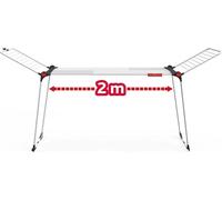 Perchero extensible Vileda Infinity Flex, tamaño XXL, con una sección central extensible hasta 2 metros