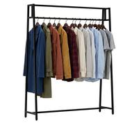 Perchero ingar metal negro 35x120x150 cm