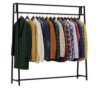 Perchero ingar metal negro 35x150x150 cm