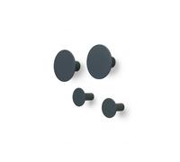 Perchero para abrigos PONTO, juego de 4 piezas, gris, Blomus