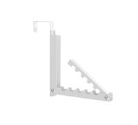 Perchero Puerta Metal Extensible 10 Ganchos Perchero Puerta | Barra extensible, 10 posiciones colgado, para máxima capacidad, perfecto familias, espacios reducidos