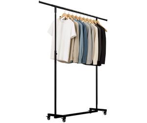 Perchero soran metal negro 50x120x120 cm