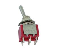 Perel 139658 interruptor, vertical dpdt, un de un