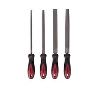Perel 6776 - conjunto de 4 limas 0 a 20 cm de acero de 8 '