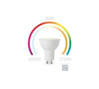 Perel BOMBILLA INTELIGENTE RGB SMART WIFI - COLOR BLANCO FRÍO & BLANCO CÁLIDO - GU10