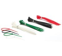 Perel bridas de nylon de diferentes colores, 100 piezas, 160 x 2,5 mm,