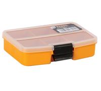 Perel caja de almacenamiento, 6 compartimentos fijos, transparente, cu