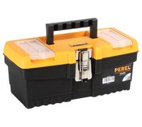 Perel caja de herramientas 6,8 litros, caja de herramientas compacta c