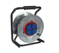 Perel carrete de cable profesional, uso interior y exterior, resistent