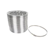 Perel conducto flexible de aluminio, 7 m, ligero, resistente al calor,