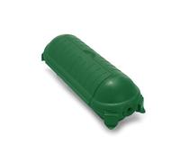 Perel Cubierta de seguridad para cable alargador de exterior impermeable para conector CEE, caja de sellado resistente a la intemperie IP44, caja de seguridad para enchufe, polipropileno, verde