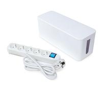 Perel eb5wswo base múltiple 1,5 m 5 salidas ac interior blanco