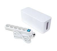 Perel eb5wswog base múltiple 1,5 m 5 salidas ac interior blanco