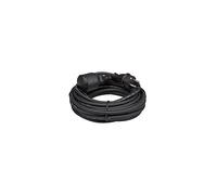 Perel ec10r15 de goma cable alargador, 3 g1,5, longitud de 10 m, color