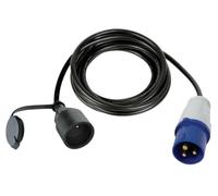 Perel eceec3m-3 cable adaptador con conector macho a enchufe cee 3 m.