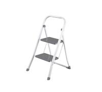 Perel escalera plegable, 2 peldaños, plegable, escalera doméstica co