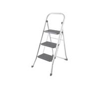 Perel escalera plegable, 3 peldaños, plegable, escalera doméstica co