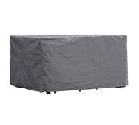 Perel funda rectangular para muebles de jardín 185 x 150 x 95 cm, res