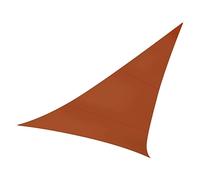 Perel GSS3360TR, triangular, terracota, poliéster, 160 g/m², ojales, 5,6 m²