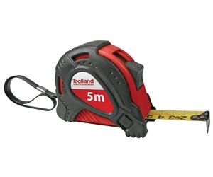 Perel hrut5pro regla de plegamiento nylon, caucho 5 m