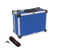 Perel Tools maletín de herramientas de aluminio azul 320 x 230 x 155 mm