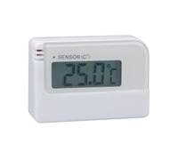Perel mini termómetro digital, con pantalla lcd, rango de medición -