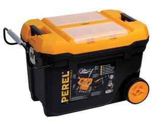 Perel omtc28 pieza pequeña y caja de herramientas policarbonato, cauc