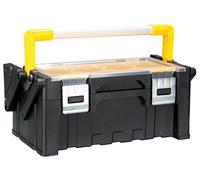 Perel otbc2 pieza pequeña y caja de herramientas aluminio negro, amar