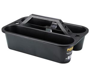 Perel ottp1 pieza pequeña y caja de herramientas plástico negro