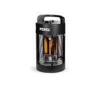 Perel PHT700 Calefactor Electrico de Pie con Infrarrojos para Exteriores, 700 W, Diametro de 22 cm, Altura de 41 cm, Ipx4