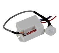 Perel sensor de movimiento pir mini empotrado para interior, detector