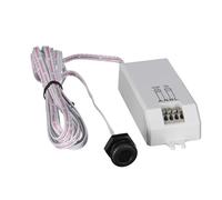 Perel sensor de movimiento pir para interior, detector empotrable con